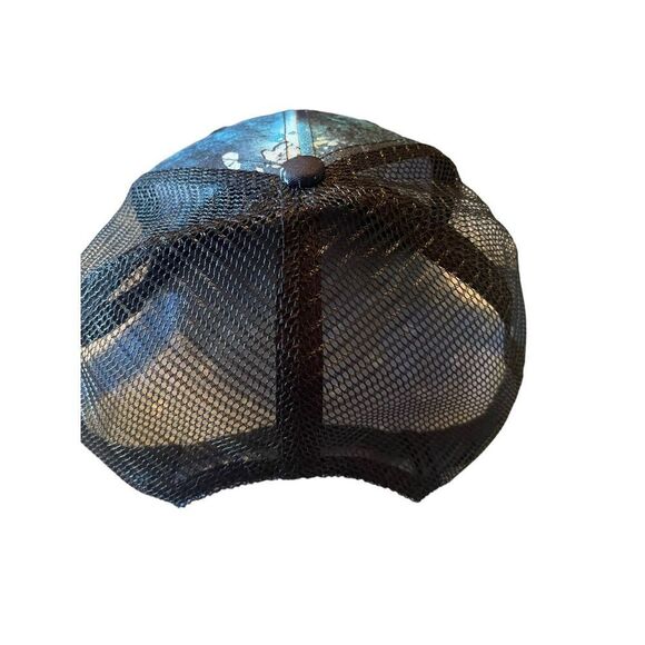 Cabela's Club Men's Camouflage Mesh Back Adjustable Snapback Hat Black One Size - Picture 3 of 7